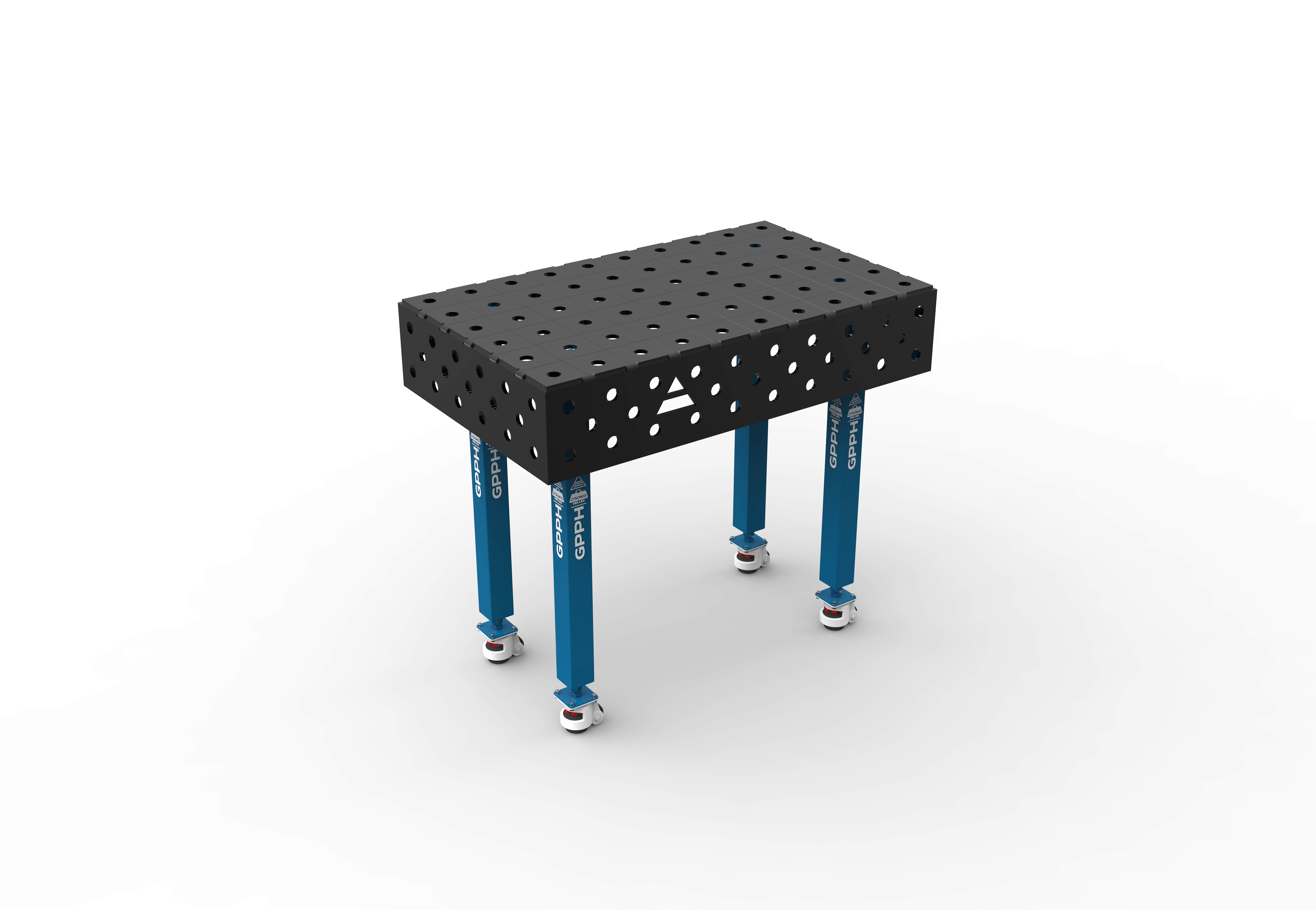 

Svejsebord ECO 1000x600 grid 100x100 Ø28 - System 28